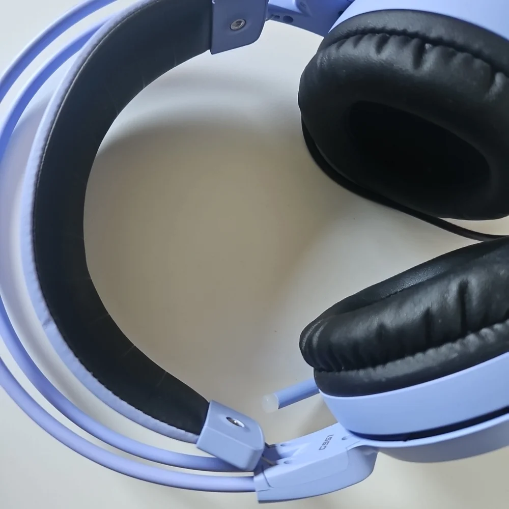 Somic Purple Over-Ear Headphones with Mic